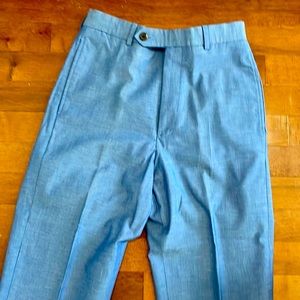 Brooks Brothers light blue Regent dress pants W30 L36
